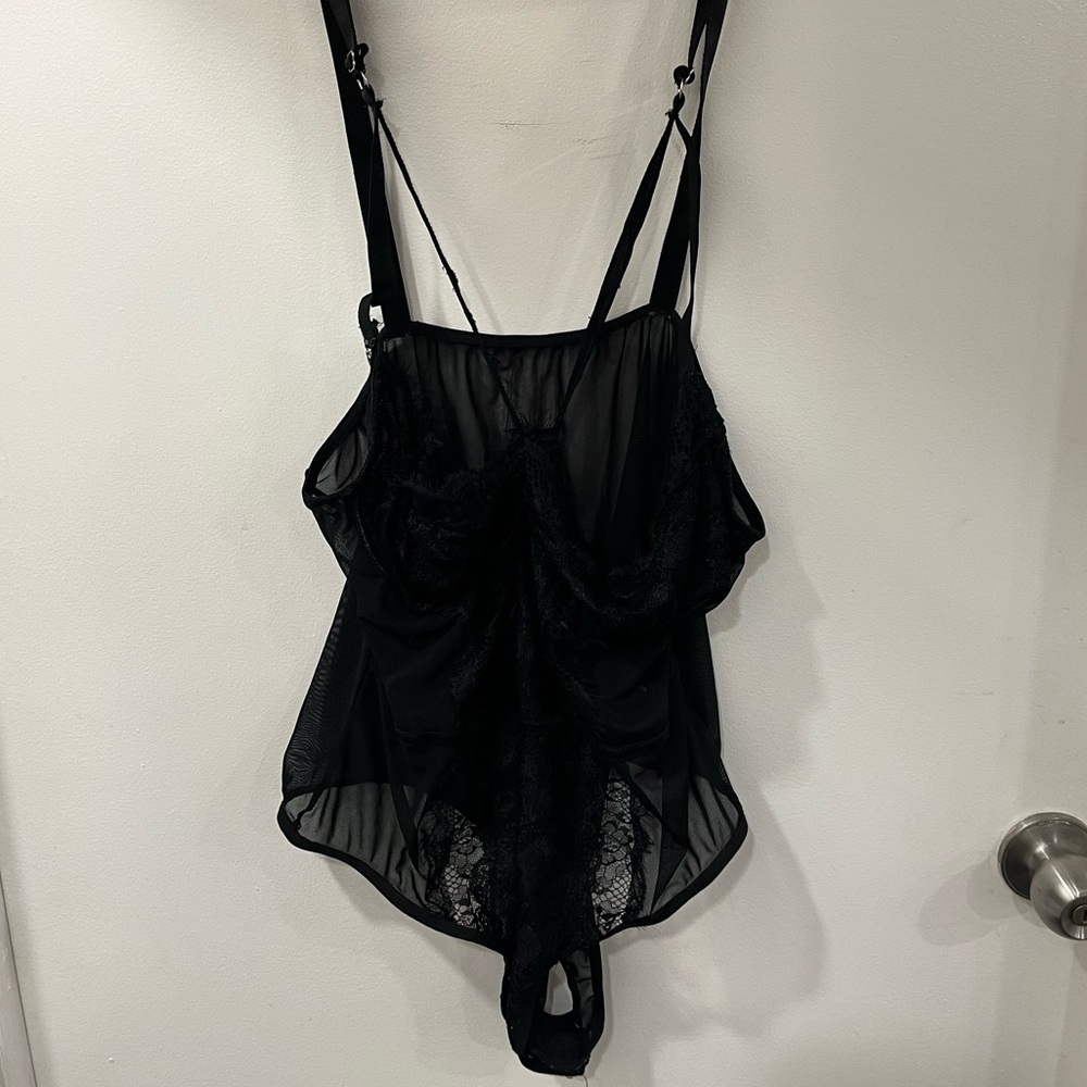Black Lace Body Suit